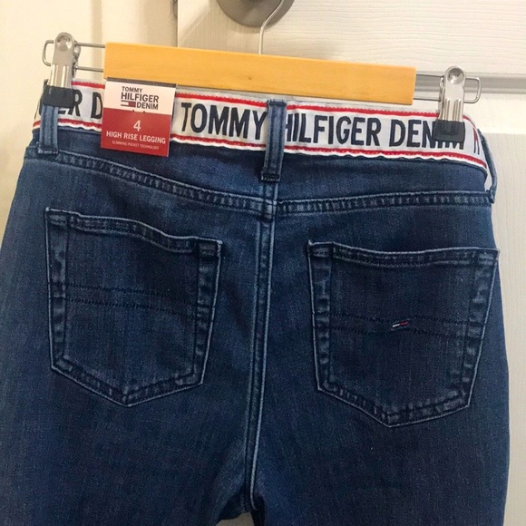 Brand New TOMMY HILFIGER Denim High Rise Legging - Picture 8 of 10